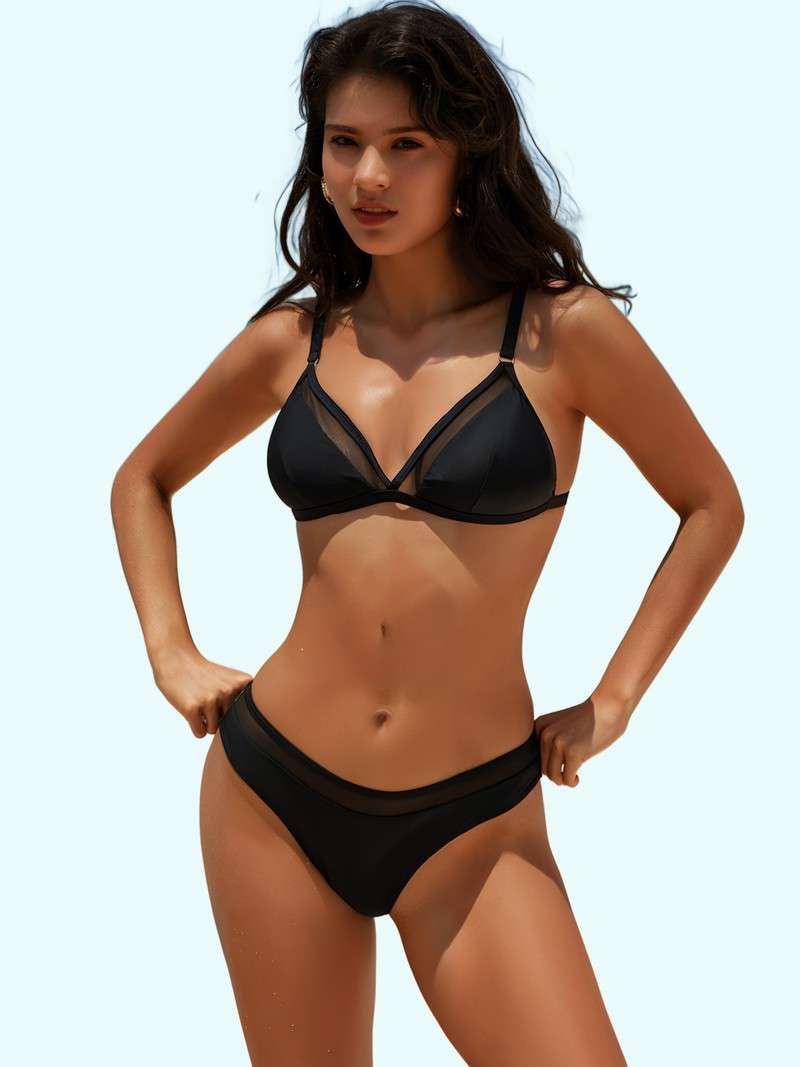 Biquíni de vento sexy