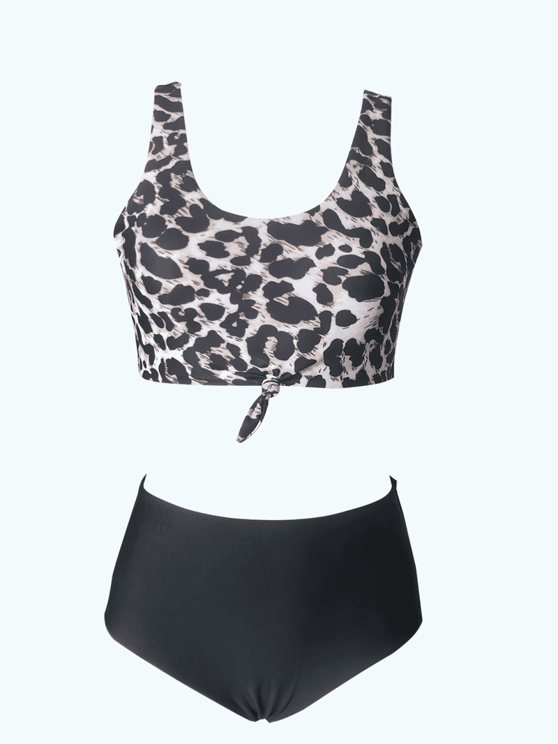 Maiô de leopardo sexy